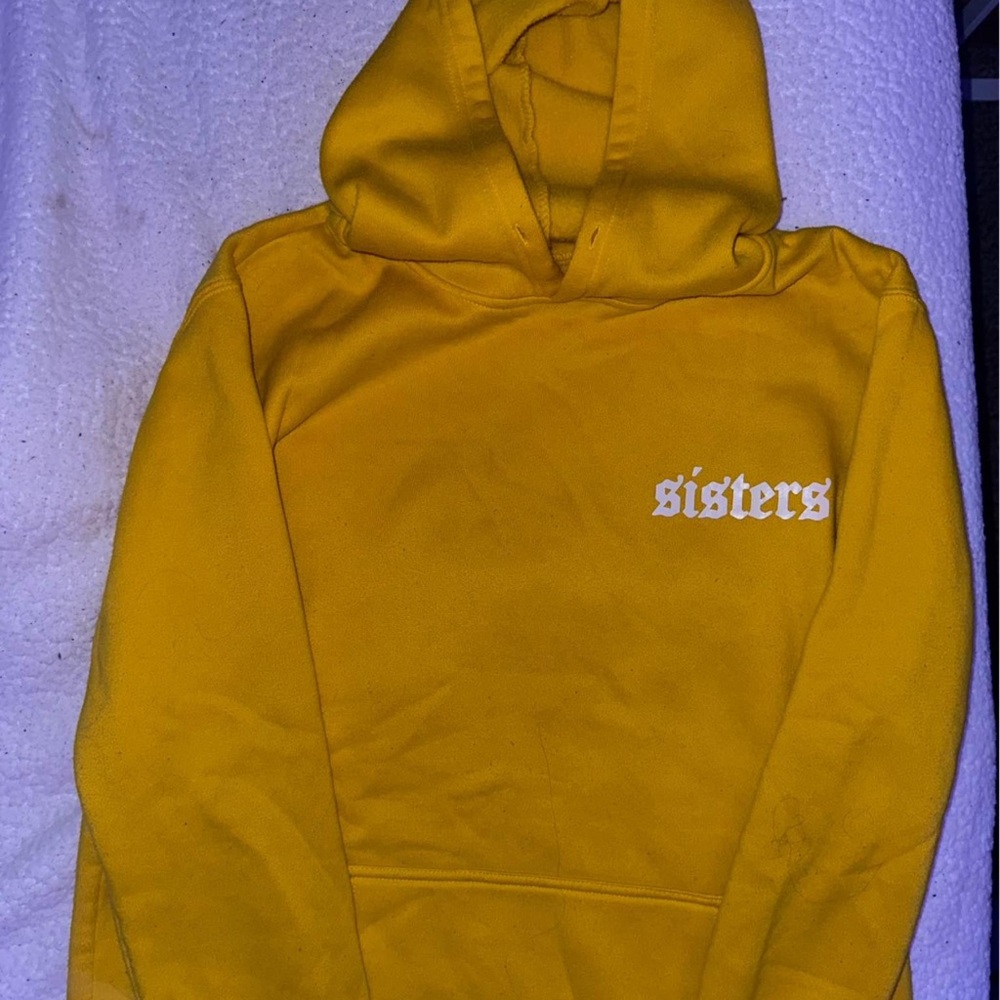 James Charles Yellow 'Sisters' Hoodie